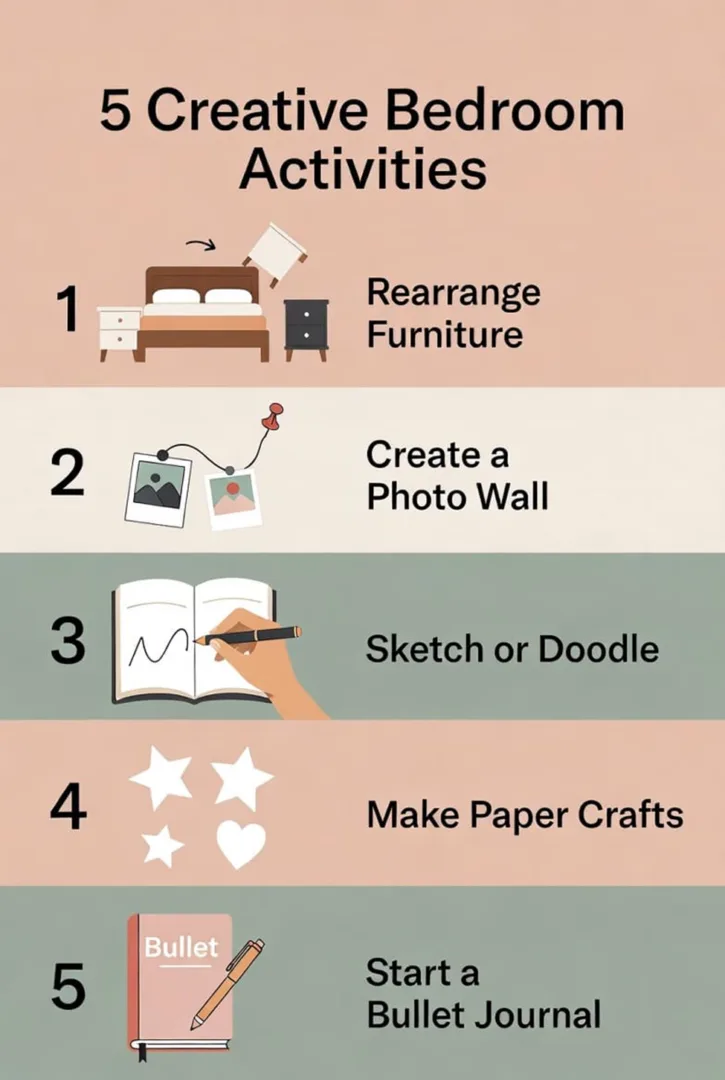 Creative Activities to do when bored in room