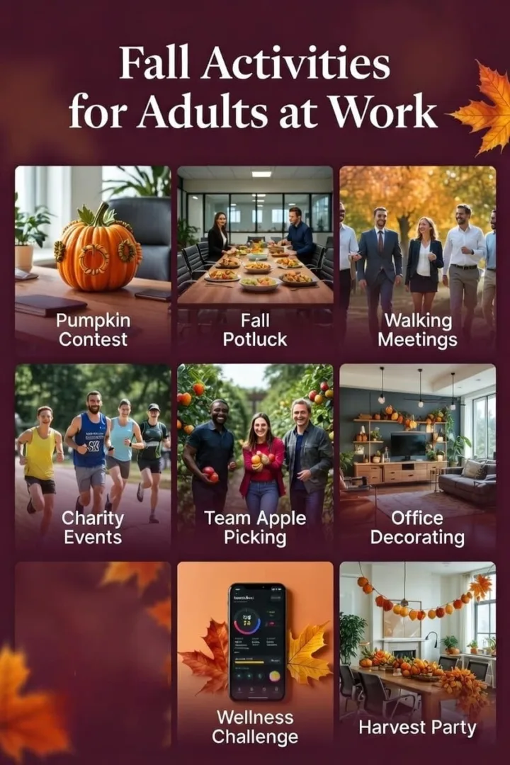 Fall Activities for Adults at Work