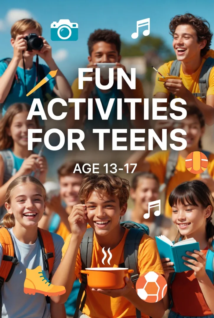 Fun Things to Do When Bored for Teens