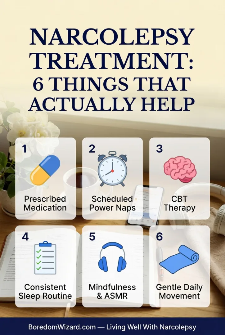 Narcolepsy Treatment Options What Actually Helps Beyond Activity