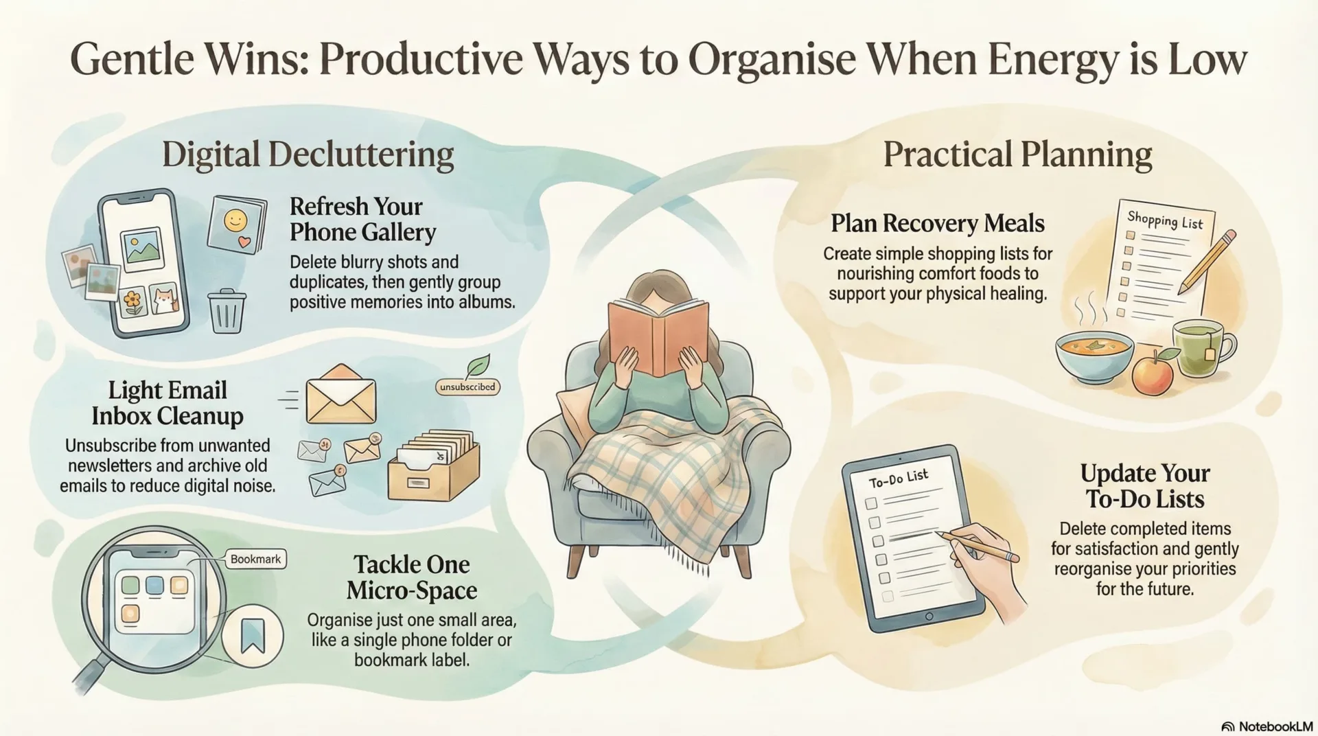 Productive Things to Do at Home Gentle Goal-Setting