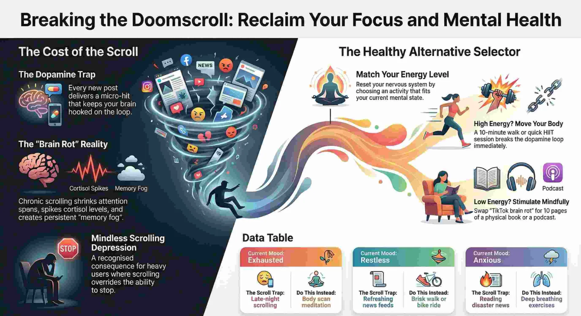 Things to Do Instead of Doomscrolling and getting bored