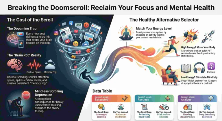 Things to Do Instead of Doomscrolling and getting bored
