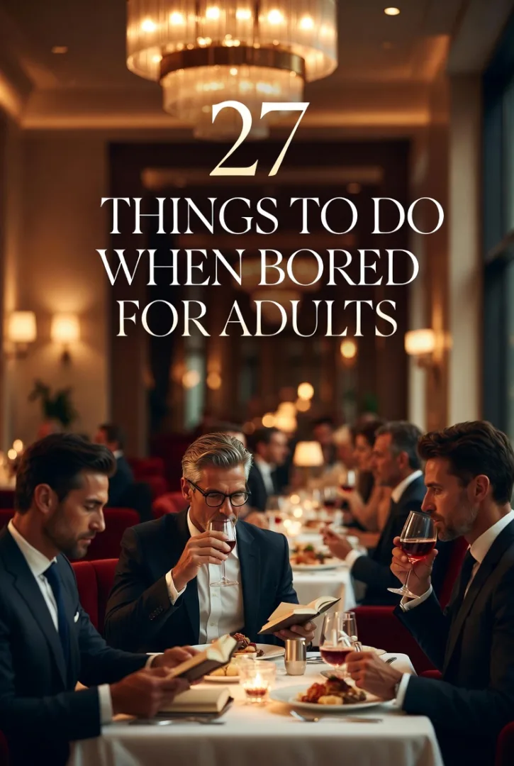 Things to Do When Bored for Adults