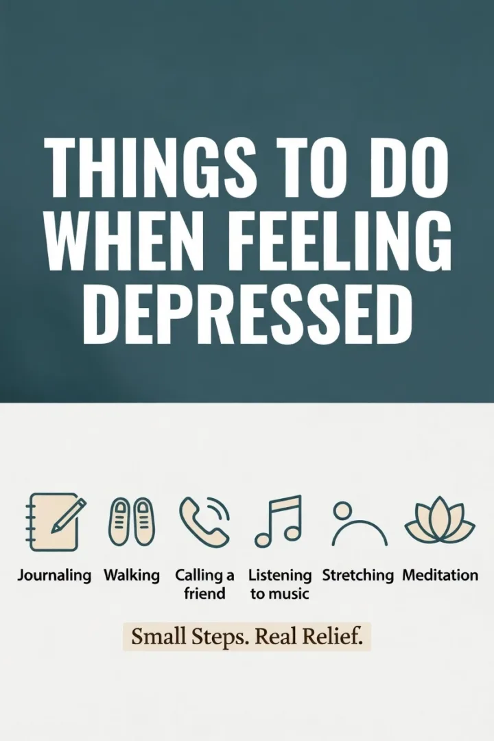Things to Do When Feeling Depressed and Bored