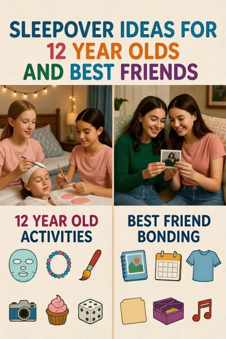 Things to Do at Sleepovers When Bored for 12 Year Olds
