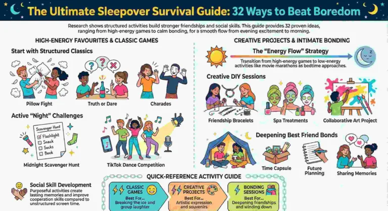 Things to Do at a Sleepover When Bored 