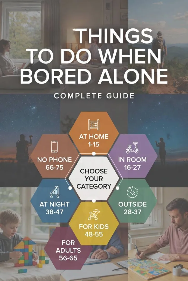 27 things to do when bored alone