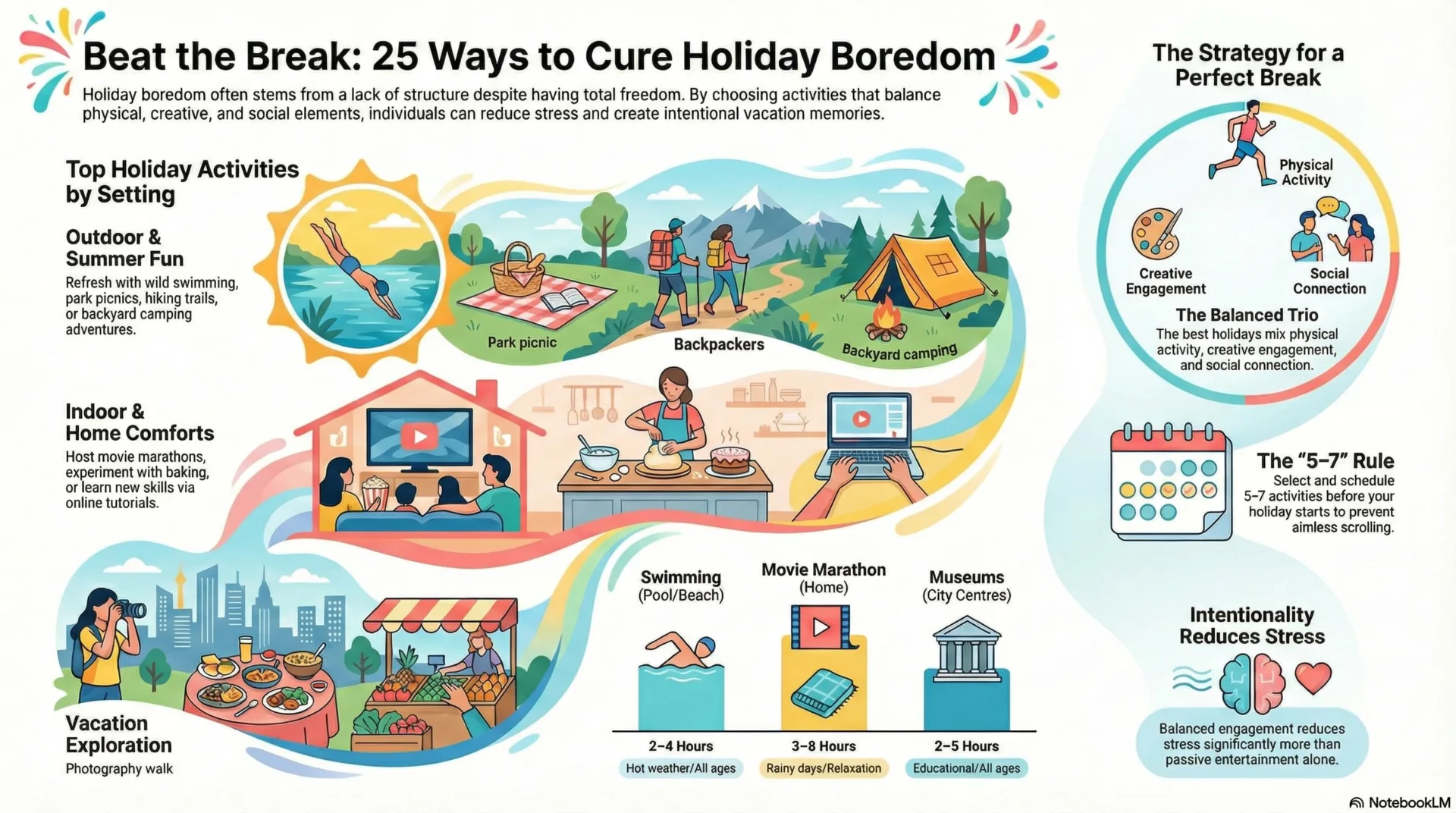 Things to Do When Bored During Holiday