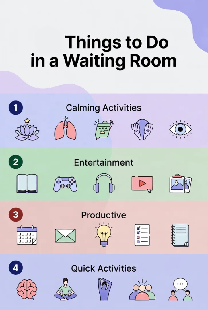 Things to Do When Bored in a Waiting Room