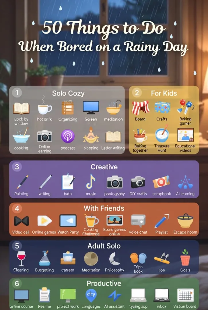 Rainy Day Activities With Kids