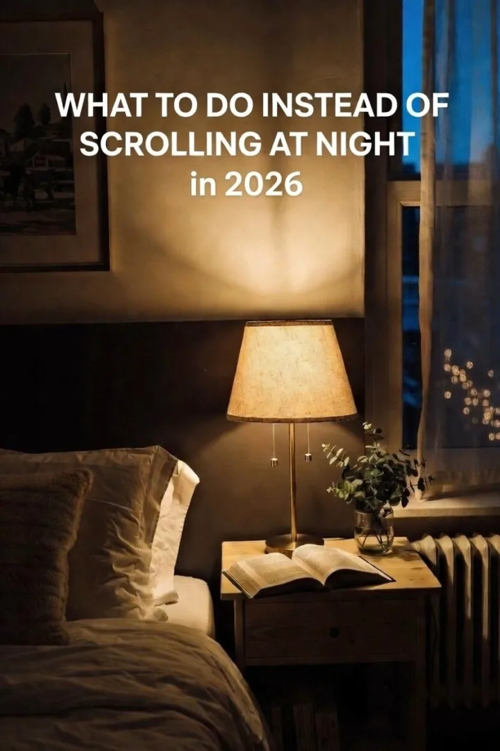 What to Do Instead of Scrolling at Night — Wind-Down Alternatives
