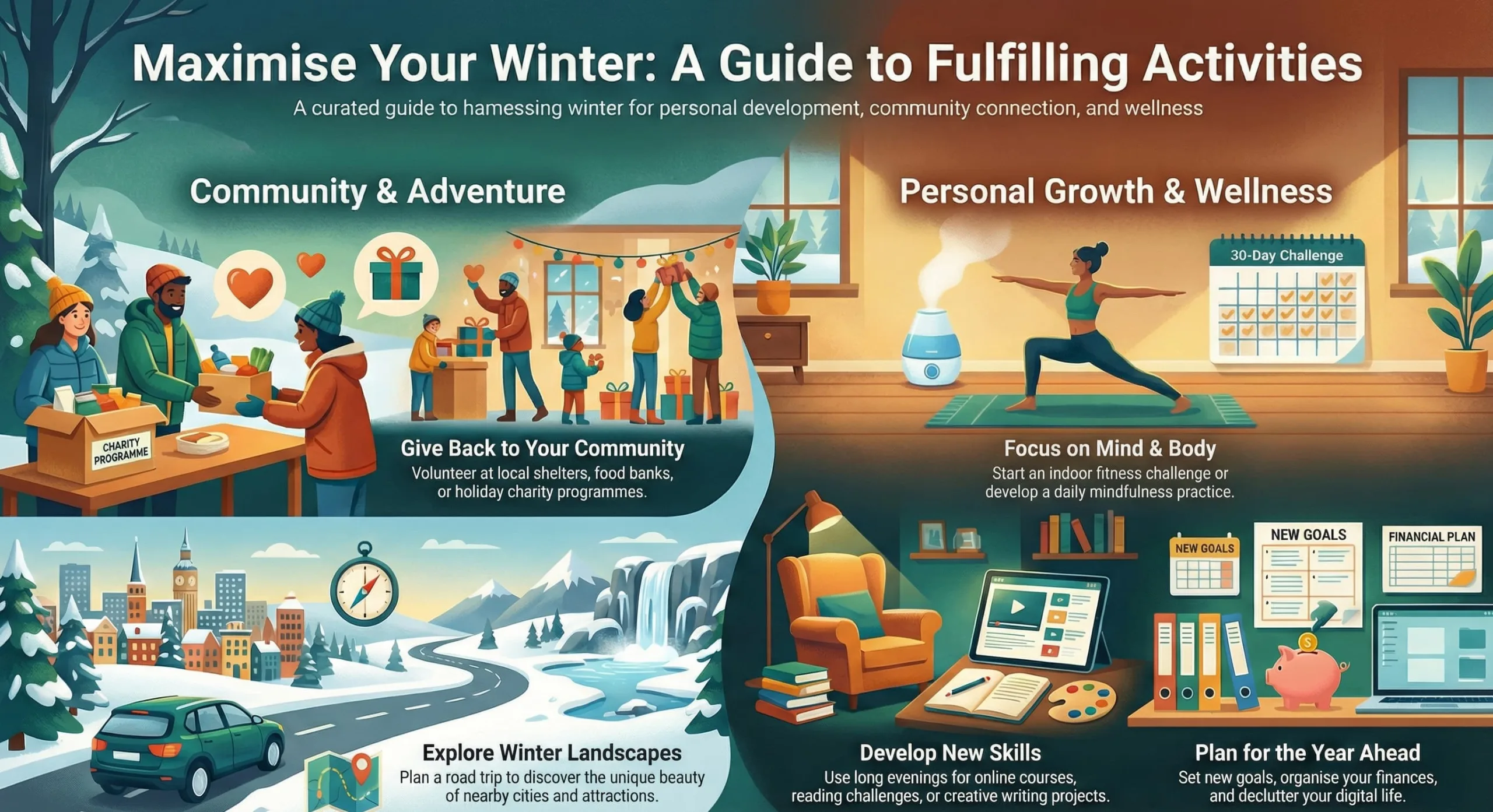 What to Do in Winter for Fun - Personal Growth & Wellness