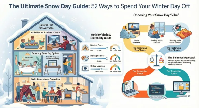 Things to Do on a Snow Day when bored