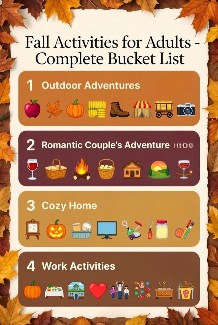 Fall Bucket List Ideas for Couples