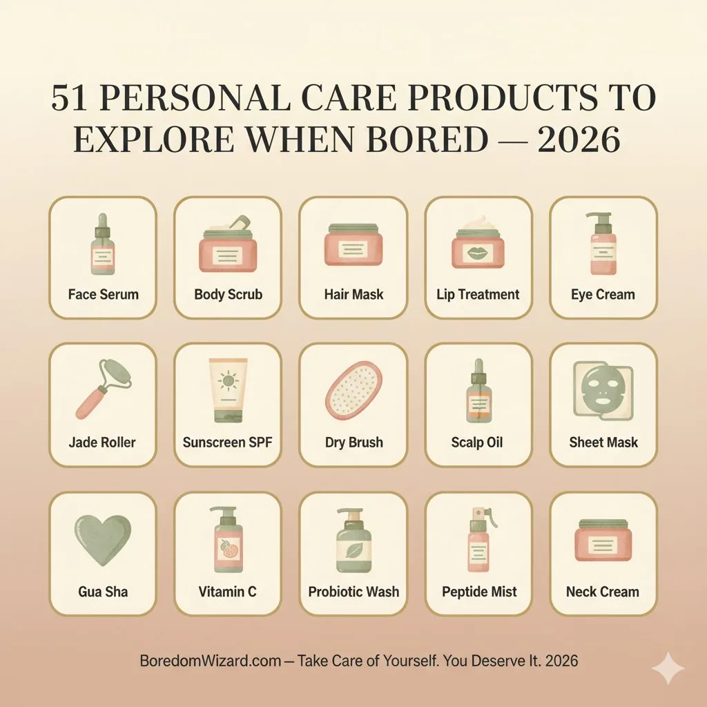 51 Personal Care Products to Explore When Bored
