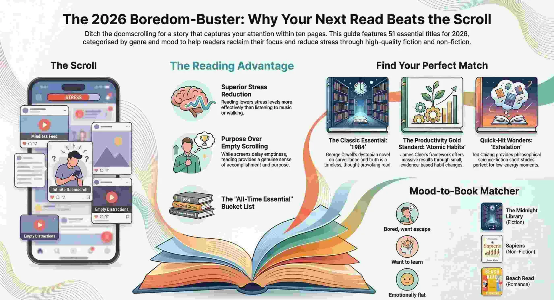 Books to Read When Bored