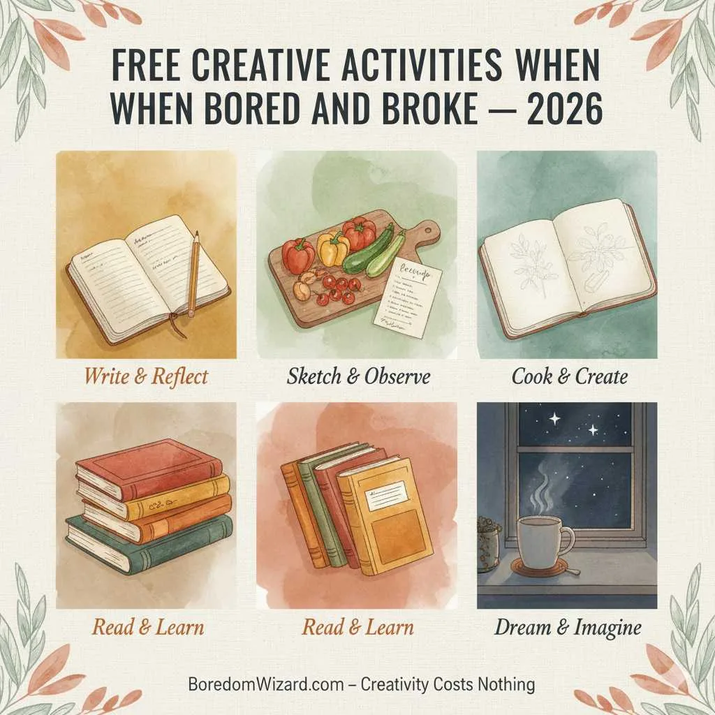 Creative and Productive Things to Do When Bored