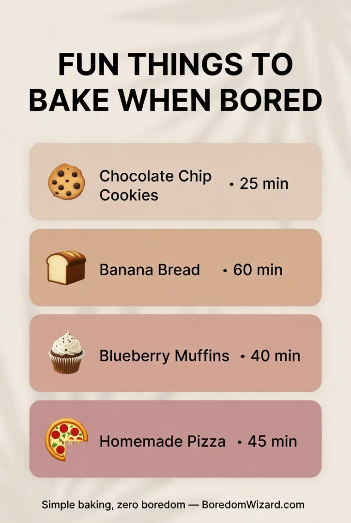 Fun Things to Bake When Bored