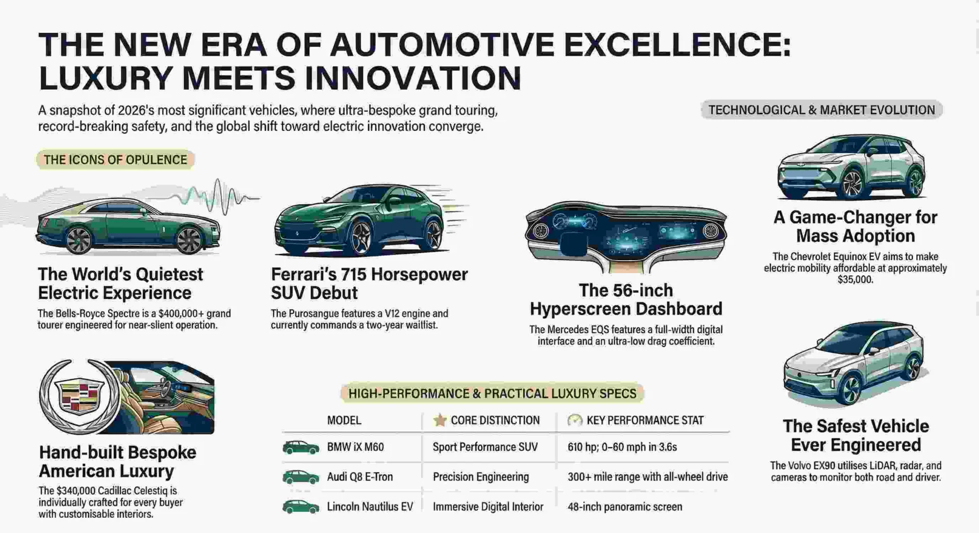 New Luxury Cars Worth Dreaming About
