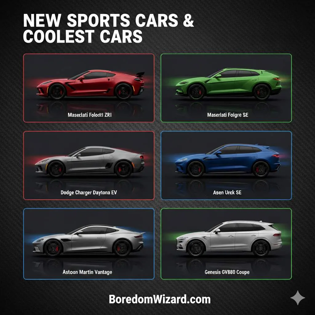 New Sports Cars and Coolest Cars Arriving in US 