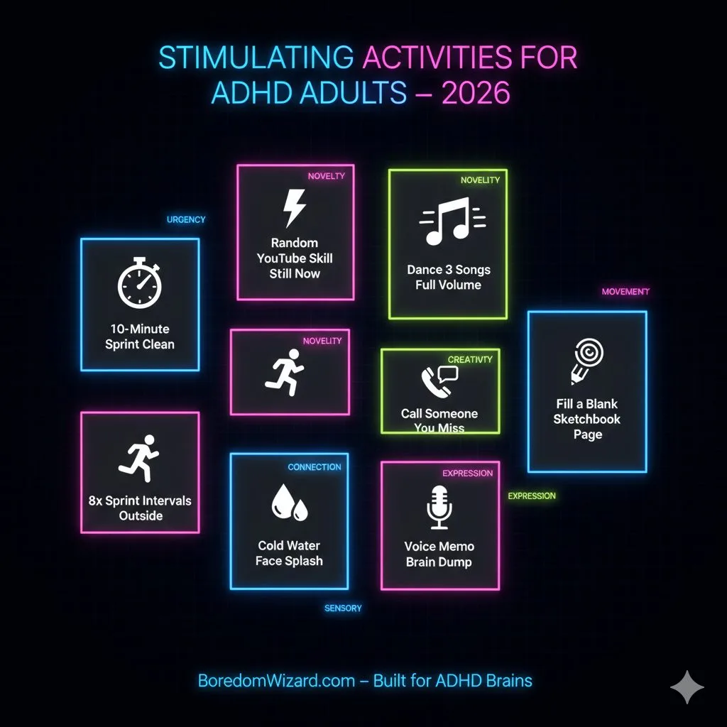 Stimulating Activities for ADHD Adults