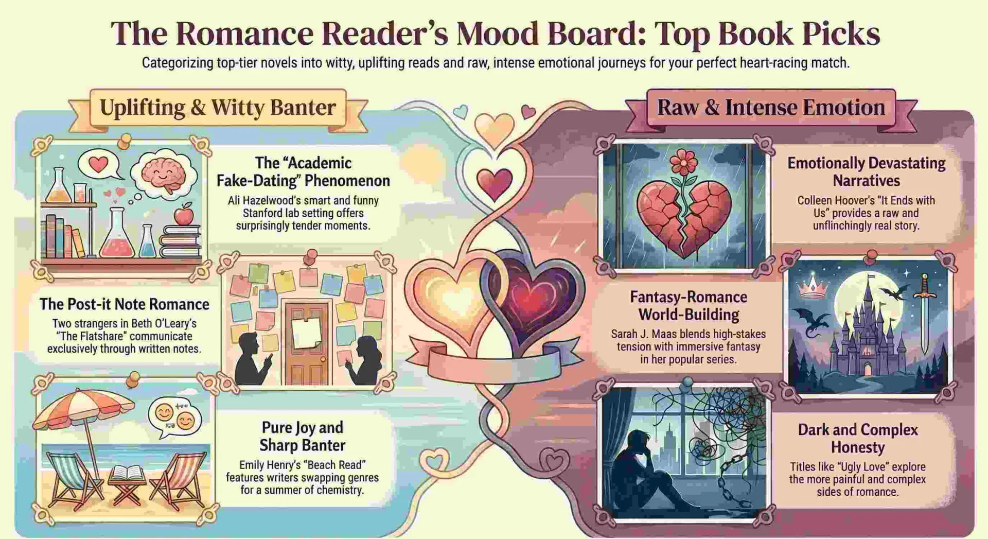 Top Romance Books and Cute Books for When You Want to Feel Something 