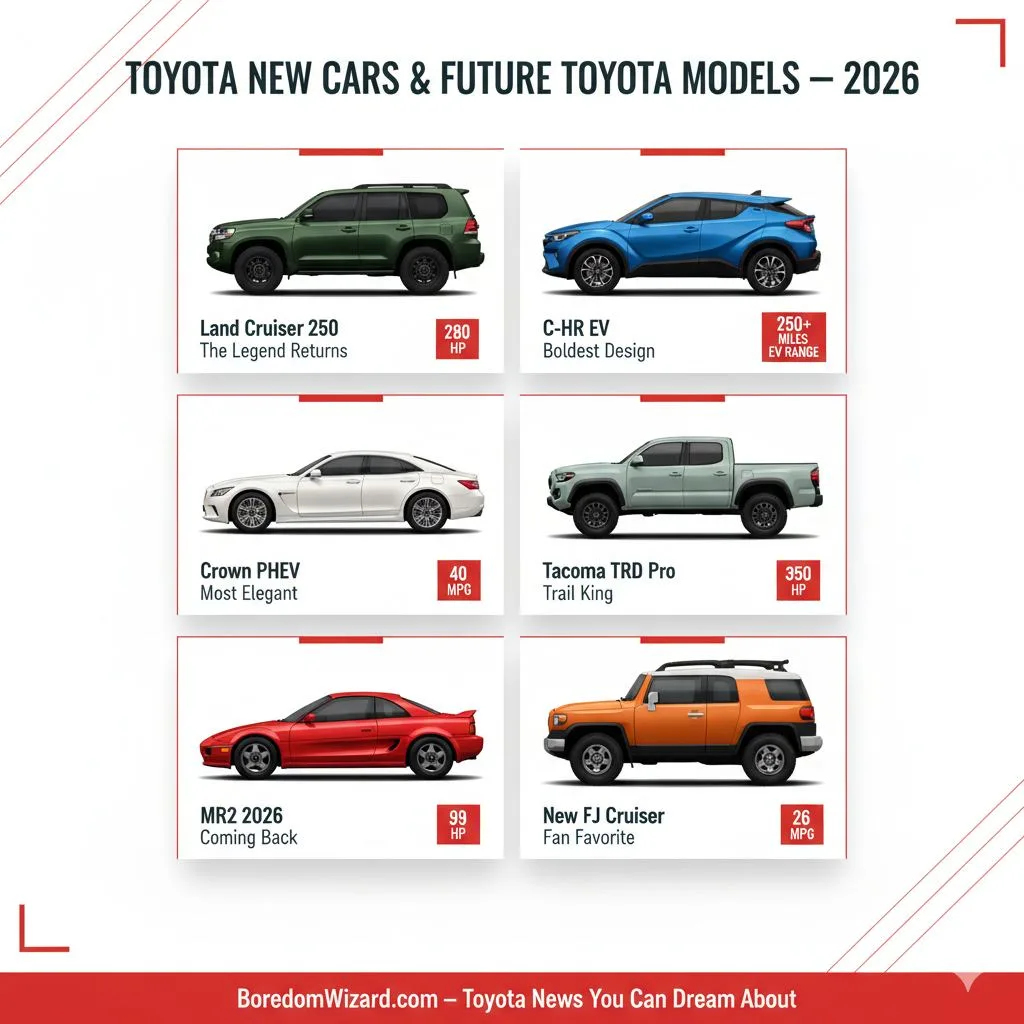 Toyota News, Toyota New Cars, and Future Toyota Models