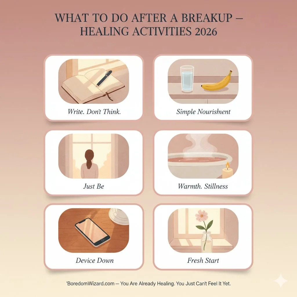 What to Do Immediately After a Breakup