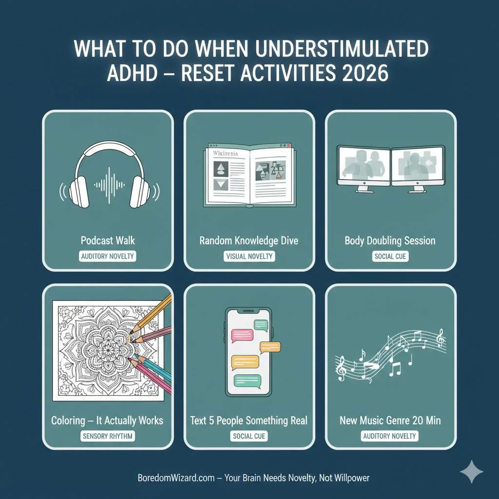 What to Do When Understimulated ADHD