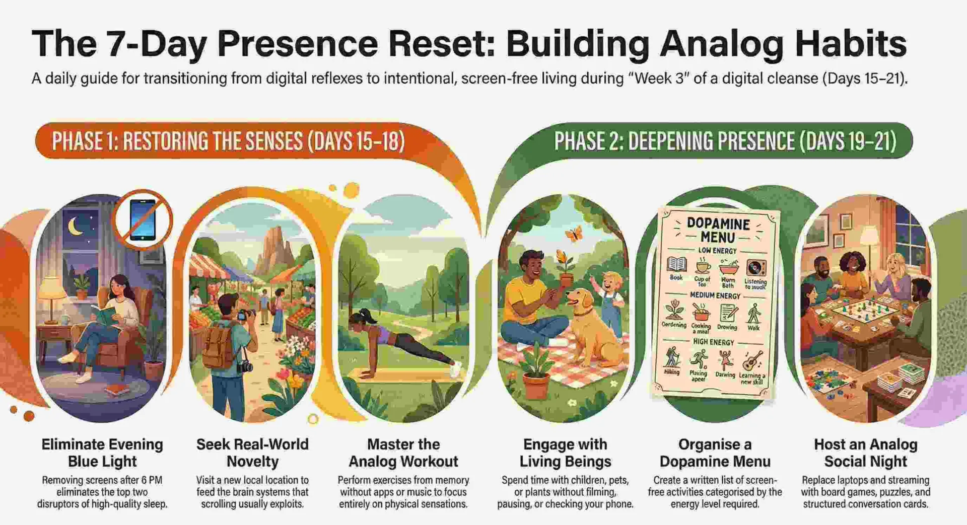 Digital Detox- Building New Patterns (Days 15–21)