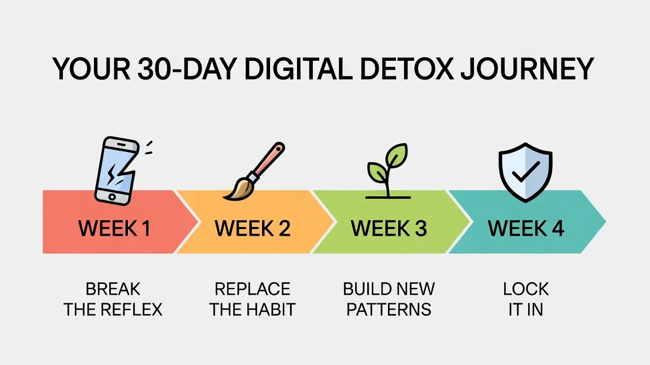 30-Day Digital Detox Challenge in 2026. Life changing ideas