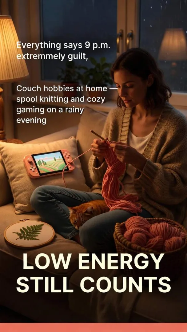 Couch hobbies at home