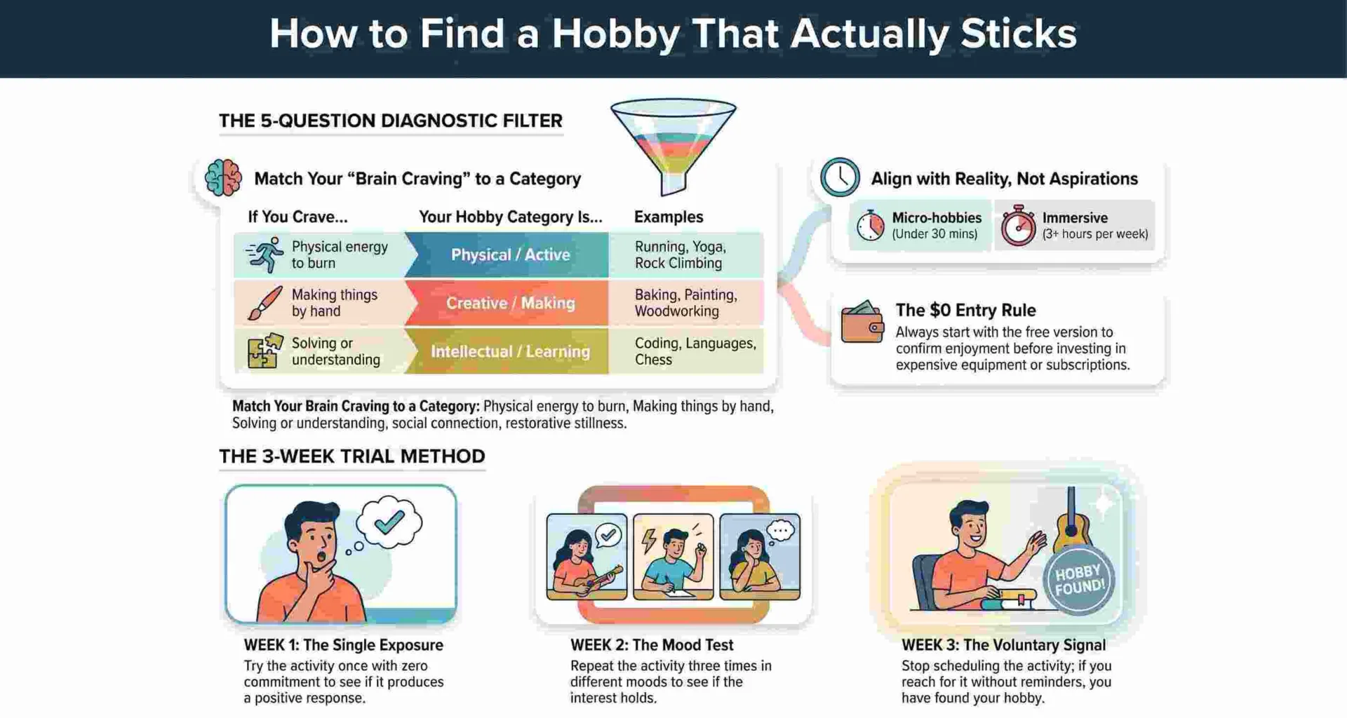 How to find a hobby