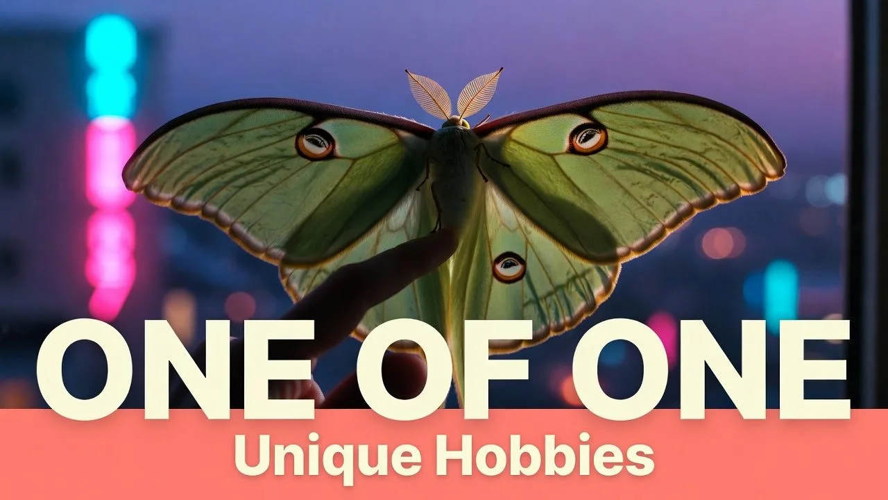 One of one unique hobbies.
