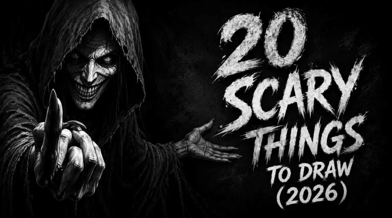 Scary Things to Draw