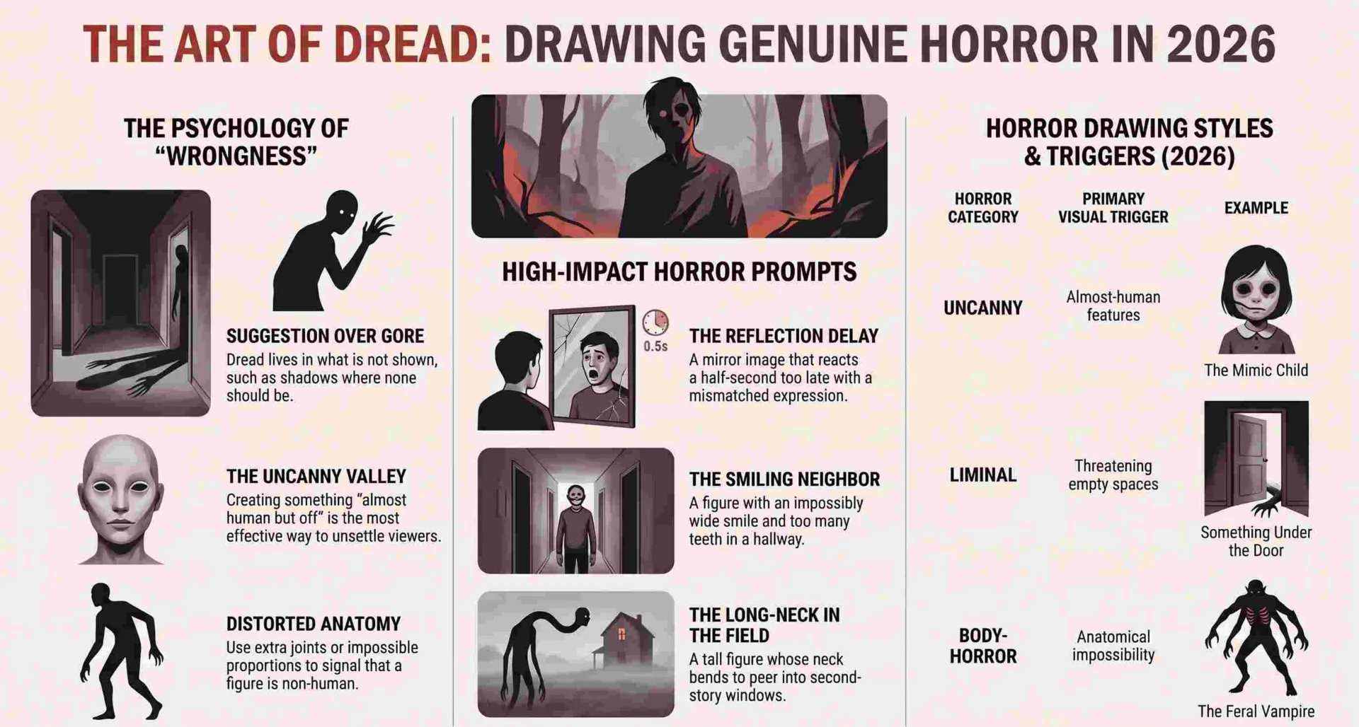 Scary Things to Draw in 2026