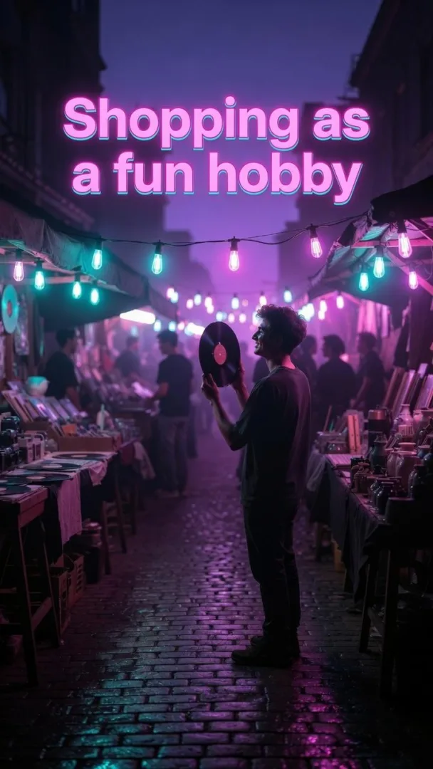 Shoping as a fun hobby