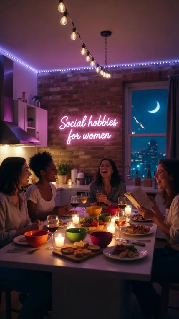 Social hobbies for women in 2026.