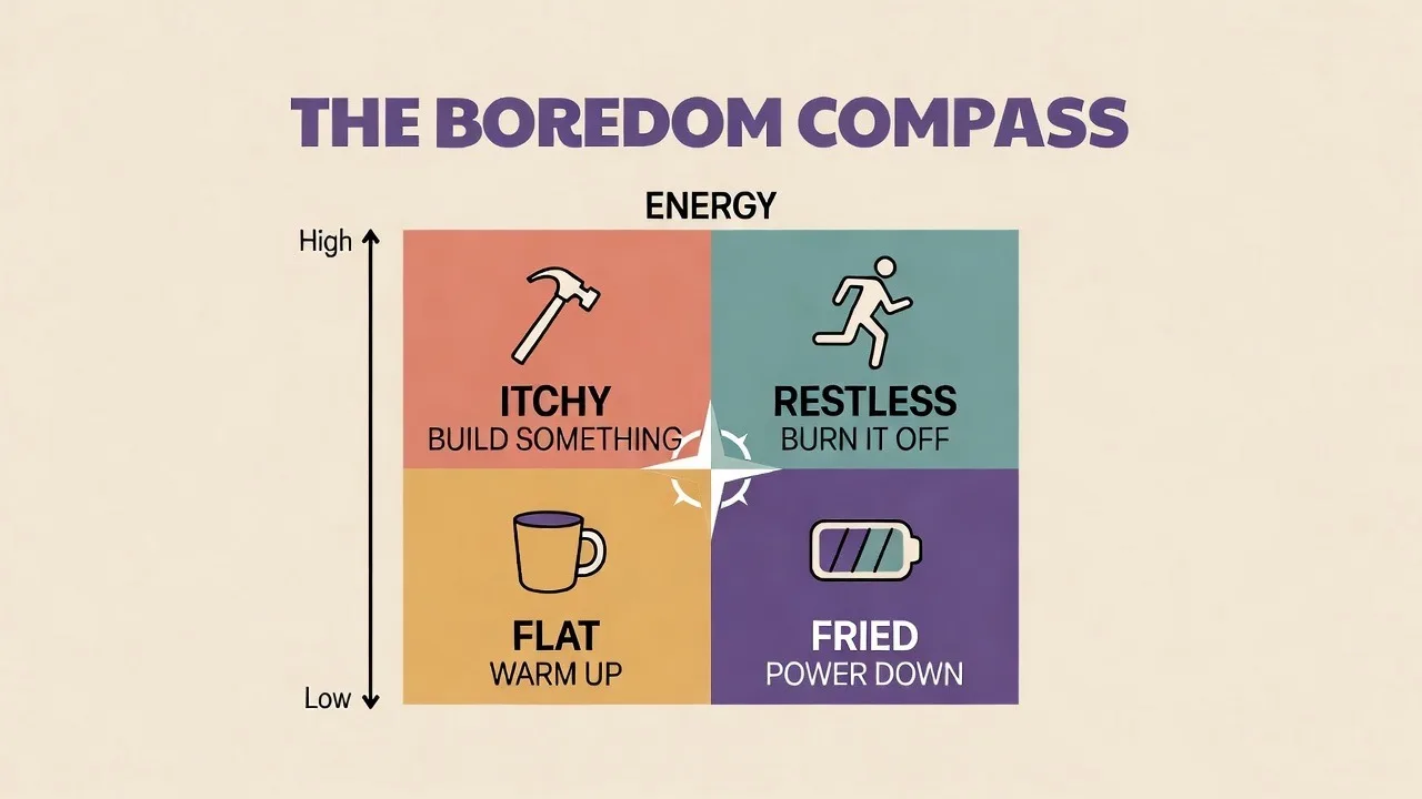 The Boredom Compass
