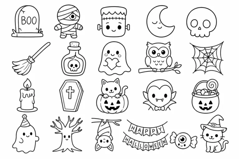 Easy Halloween Drawings
