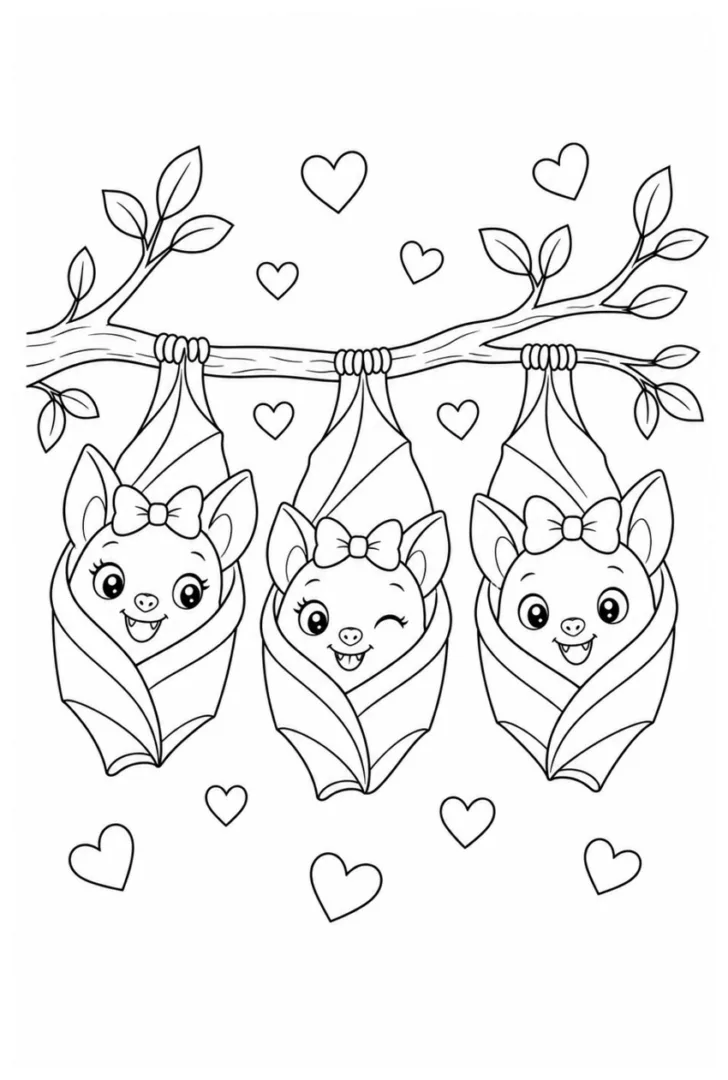 Bow Bat Trio
