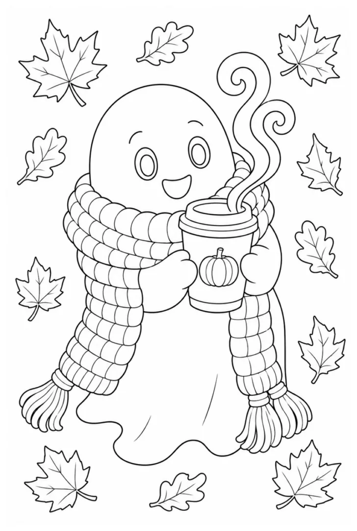 Pumpkin Spice Ghost