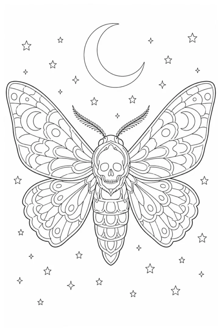 Death's-Head Moth
