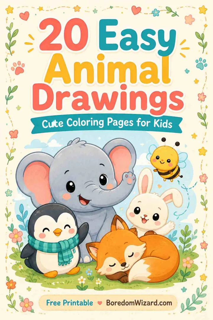 Easy Animal drawings