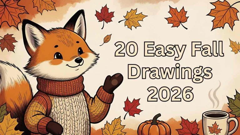 Easy fall drawings