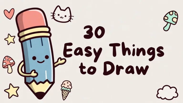 Easy things to draw