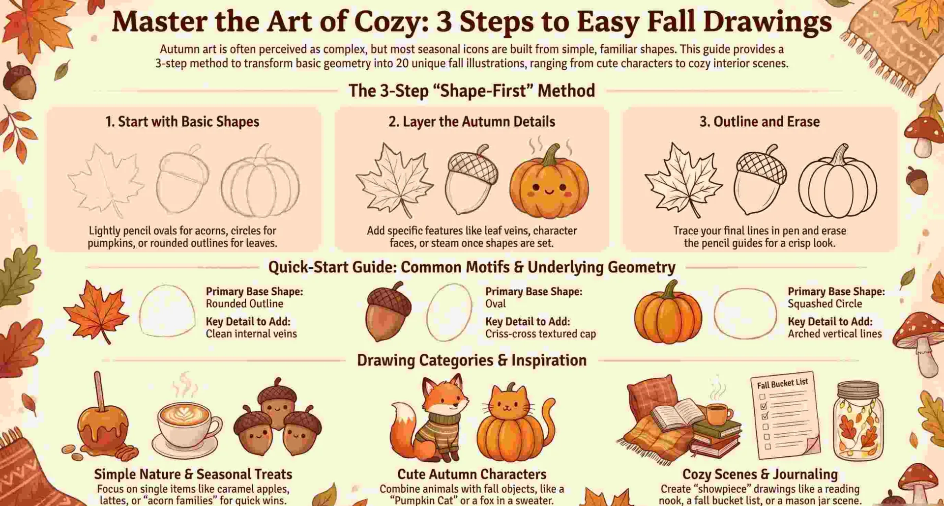 Fall_Drawings Easy