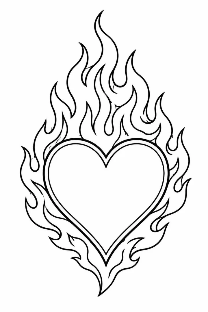 Flaming Heart