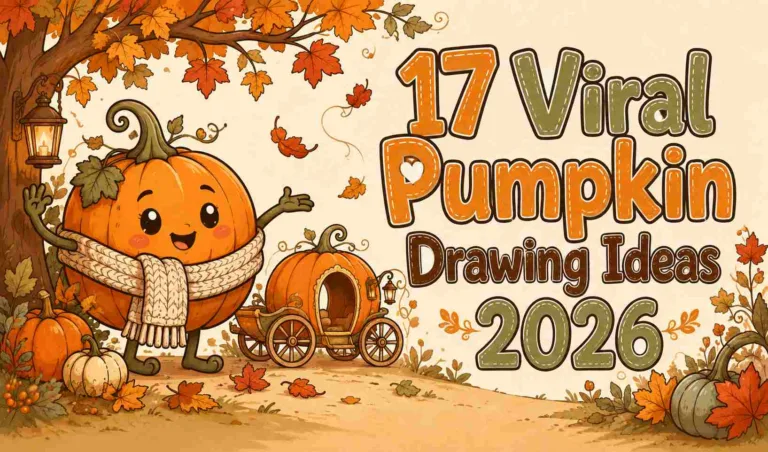 Pumpkin Drawing Ideas